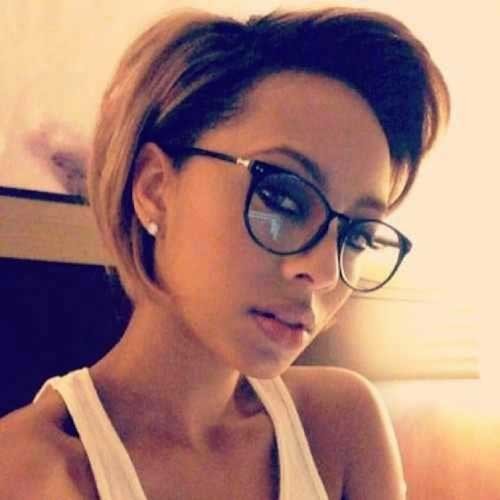 Keri Hilson Blonde Bob Hairstyle for Women