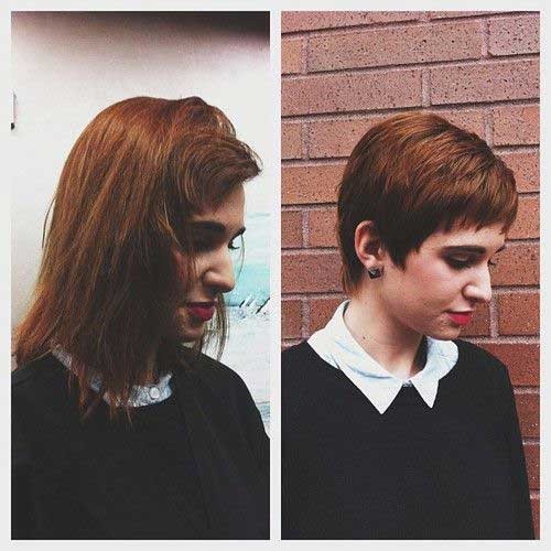 Layered Short Hair