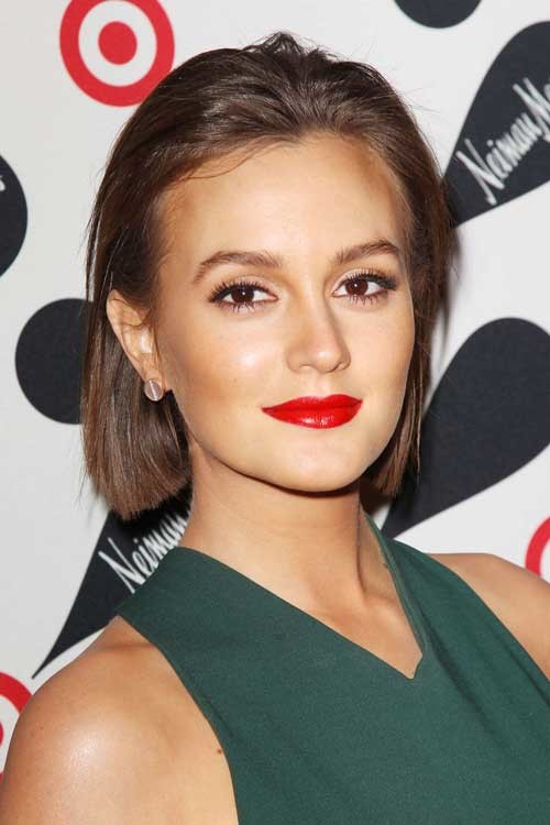 Leighton Meester short hair 2019