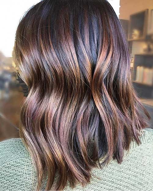 Long Brunette Bob