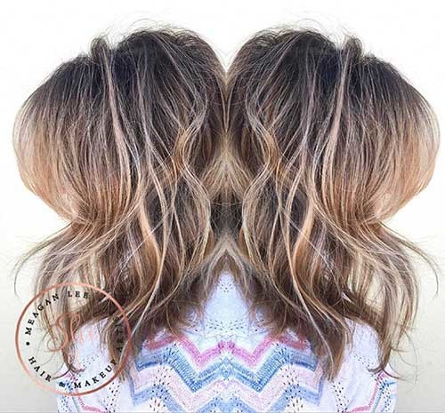 Long Messy Bob Style