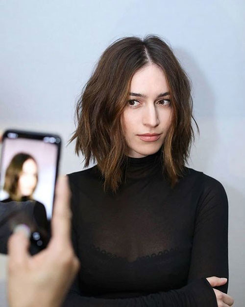 Long Wavy Bob Hair