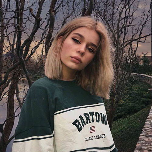 Longer Bob Cut