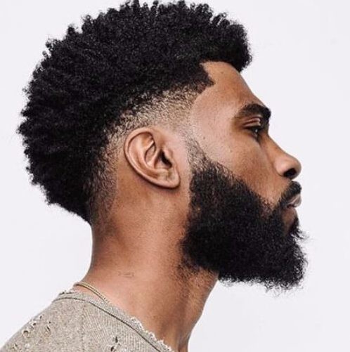 Low Fade and Full Beard