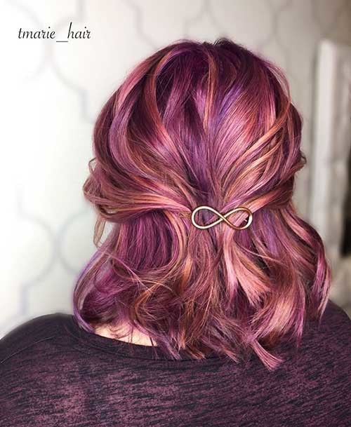 Mauve Rose Gold colors