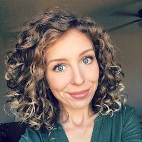 Medium Length Bob Curly Hair