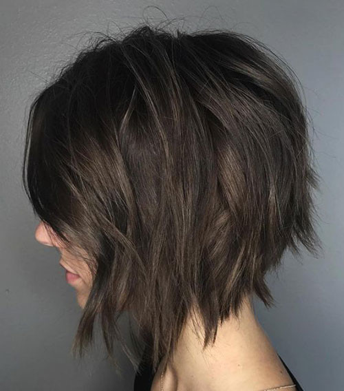 Messy Asymmetrical Bob