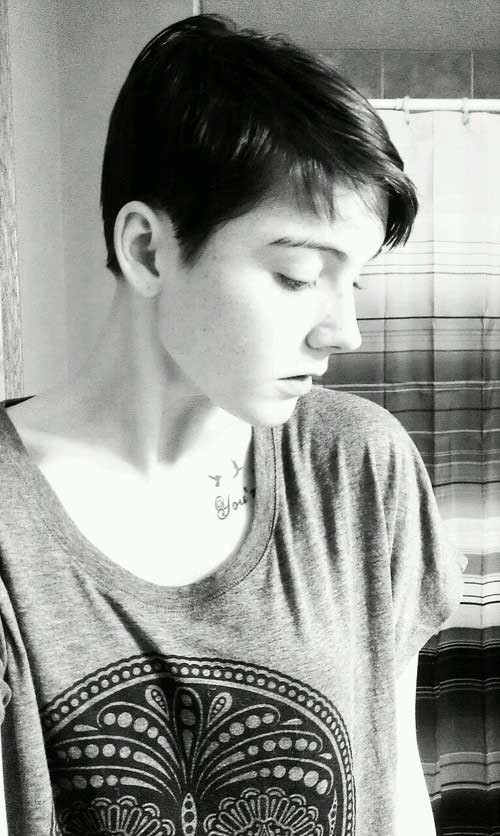 Messy Hair Pixie