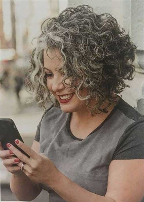 Natural Grey Bob