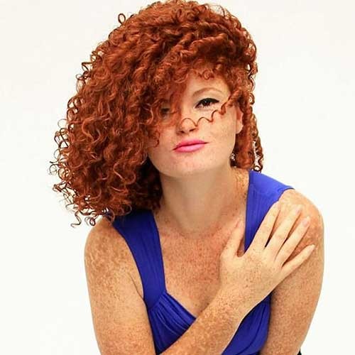 Naturally Curly Red Hair