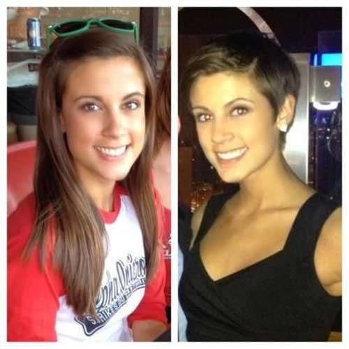 New Short Pixie Haircut