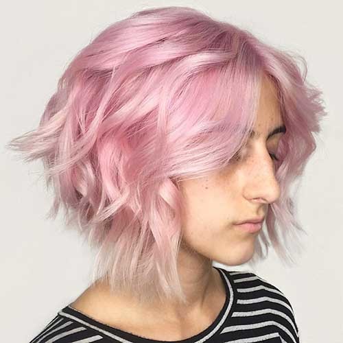 Pastel Pink Bob