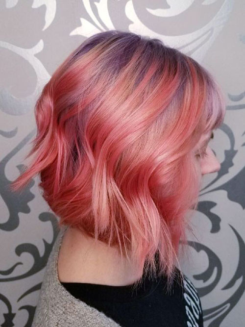 Pink Red Hair