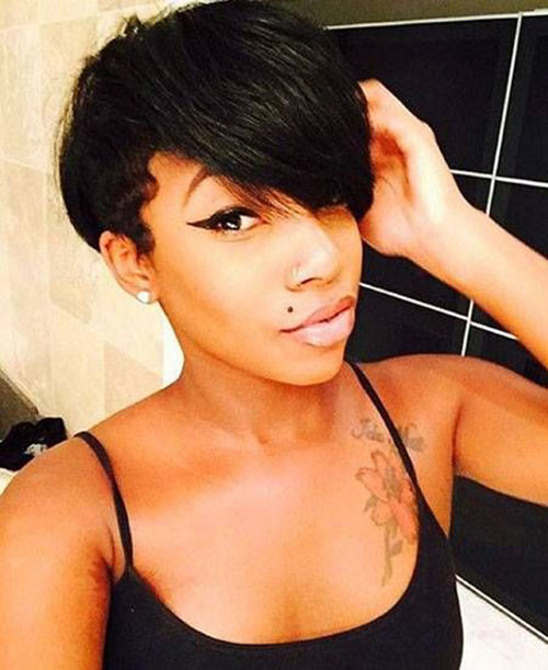 Pixie Haircut Black Women