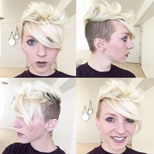 Pixie with Undercut Style