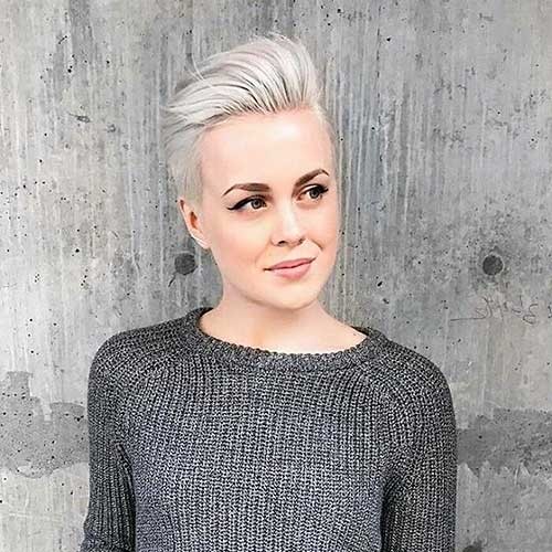 Platinum Gray Hair