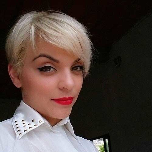 Platinum Pixie Haircut