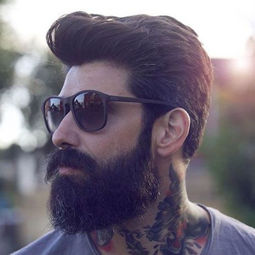 Pompadour Beard