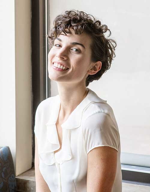 Quick Hairstyle For Short Curly Hair