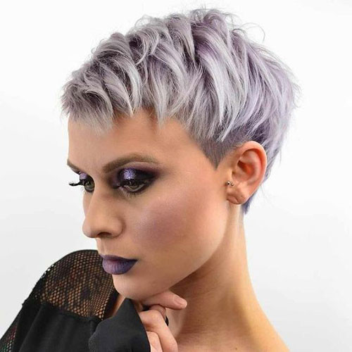 Sassy Grey Pixie