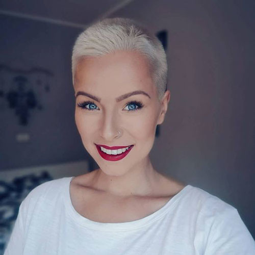 Shaved Pixie Style 1