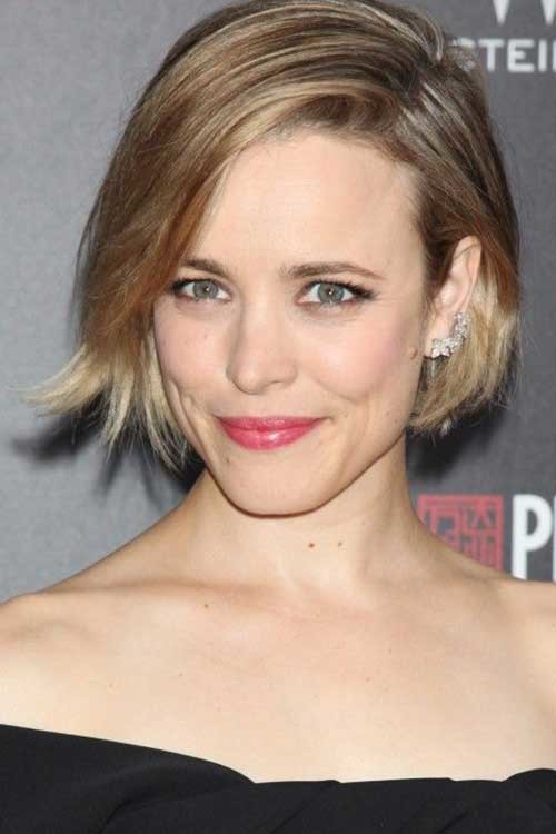 Short Blonde Bob Hairstyle for Women