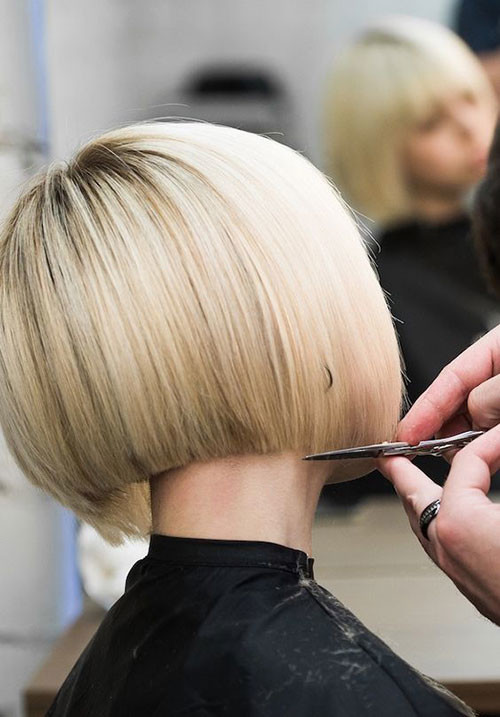 Short Blonde Bob