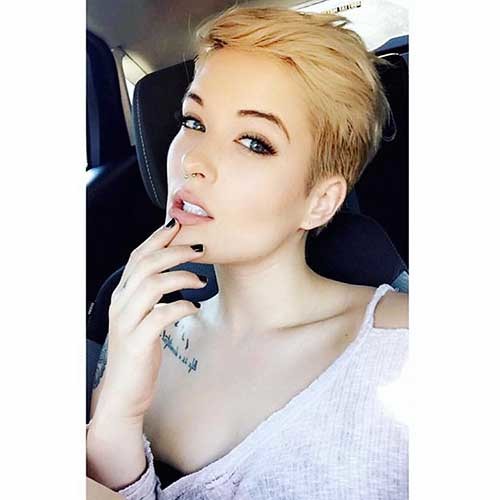 Short Blonde Hair 2019