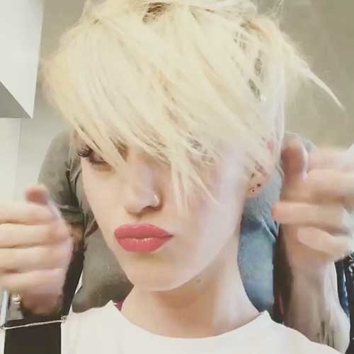 Short Blonde Hair