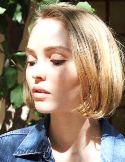 Short Blonde Straight Hair