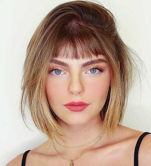 Short Bob with Bangs 1