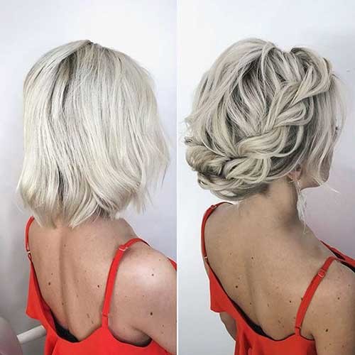 Short Braided Hair Style
