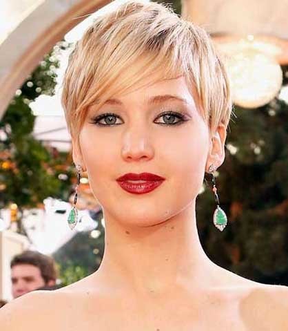 Short Childish Blonde Pixie