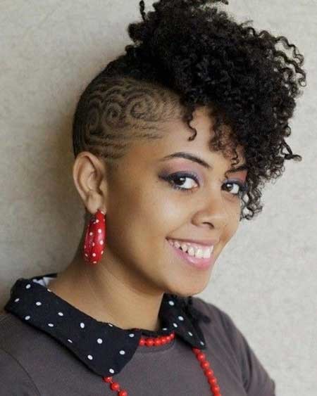 Short Curly Swirly Hair