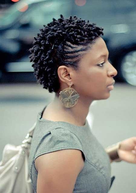 Short Cute Dark Braids