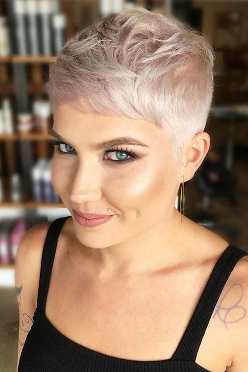 Short Faded Hair Cut