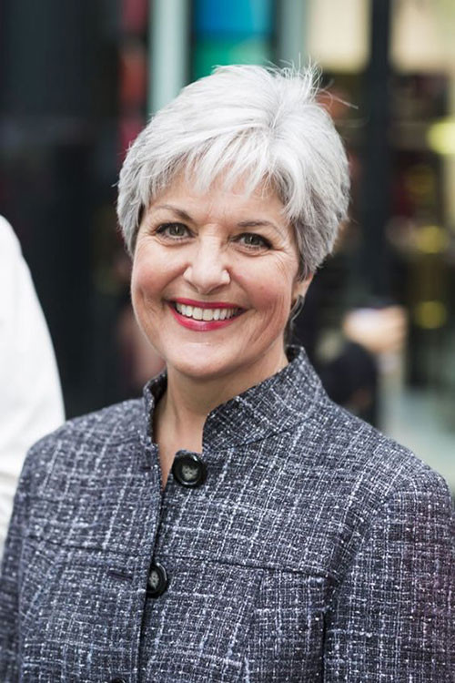 Short Hair Gray Hair Style