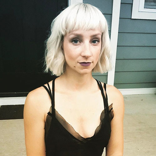 Short Hairstyles For White Hair 1