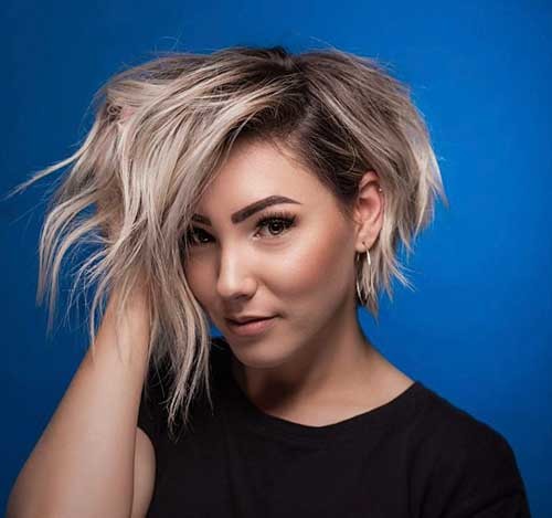 Short Layered Hair 2 1