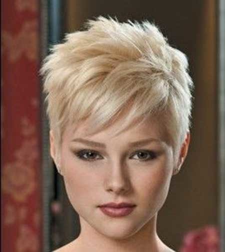 Short Messy Rebellious Blonde Hair