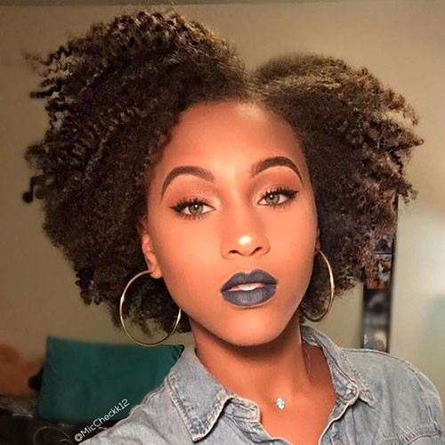 Short Natural Hair Style