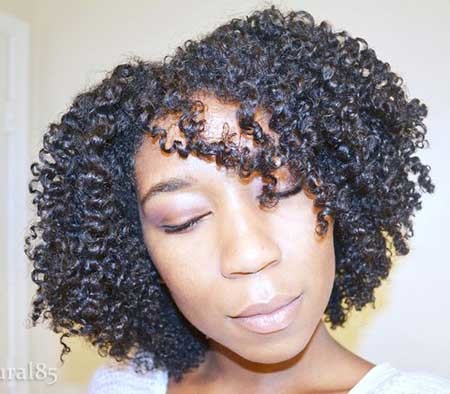 Short Natural Tight Curls