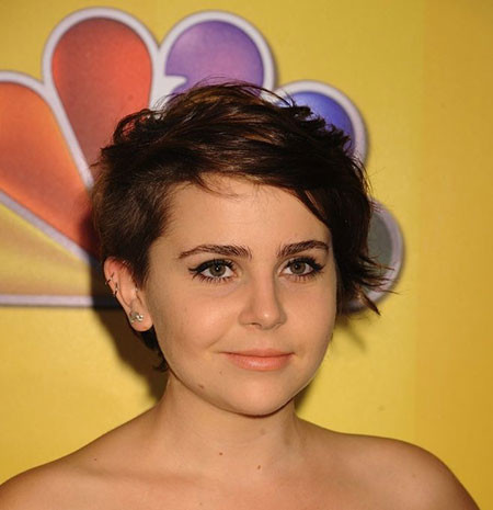 Short Original Curly Pixie