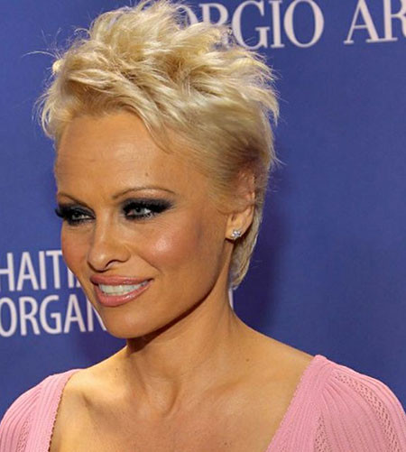 Short Rebellious Blonde Hairstyle
