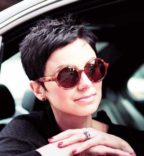 Short Rebellious Spiked Hair