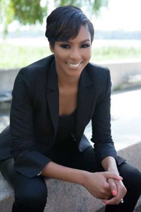 Short Straight Gorgeous Pixie
