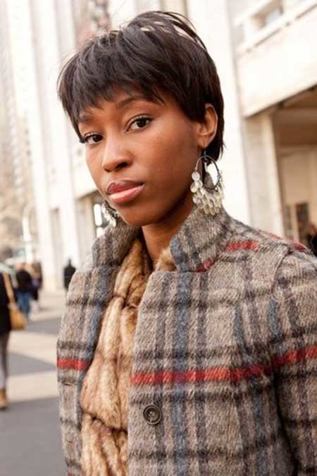 Short Straight Stylish Hair