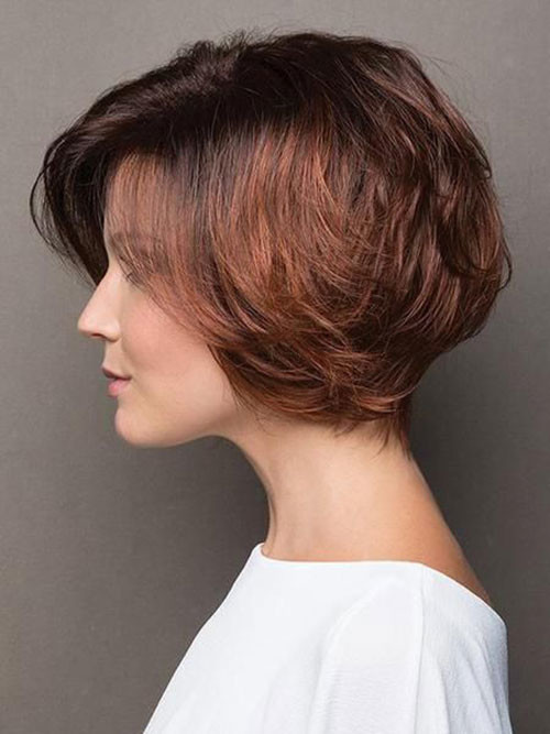 Short Thick Hair Cut