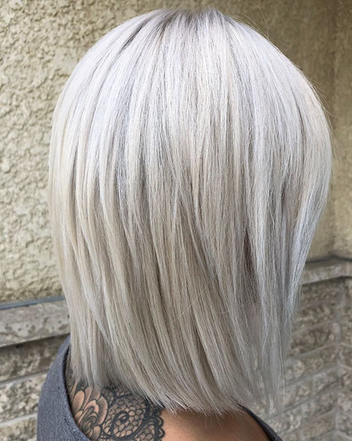 Short White Blonde Hair 3