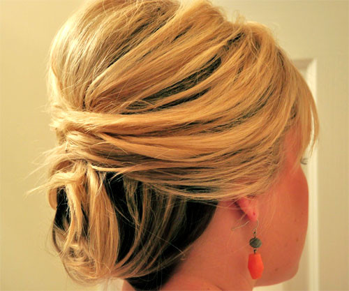 Short wedding updo hairstyles